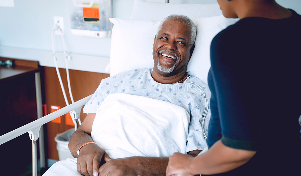 Laughing-patient-in-hospital